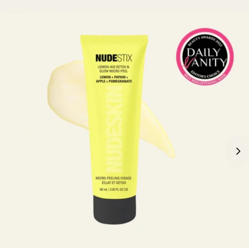 🆕 Nudeskin by Nudestix Lemon-Aid Detox & Glow Micro-Peel (sealed)